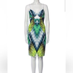 *Like New* Milly Dress w/ front cut-out Midi Dress Size 0